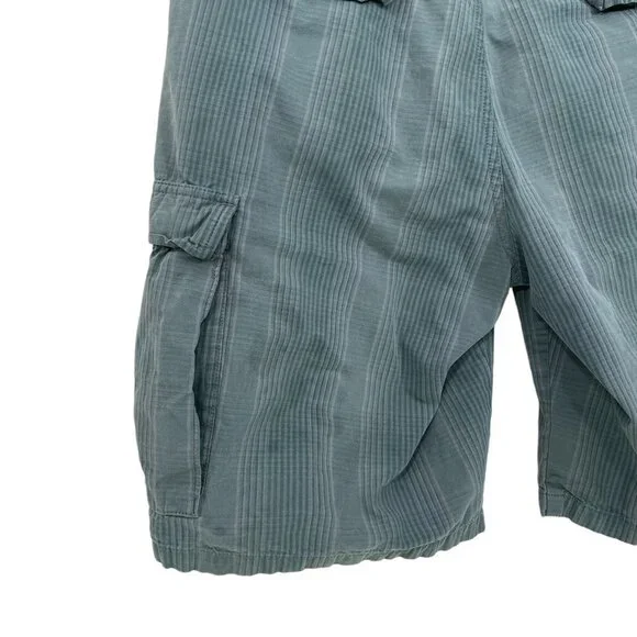 Patagonia Men's Size 33 Cargo Pockets Organic Cotton Outdoor Y2K 90's Green Vtg - Picture 4 of 6